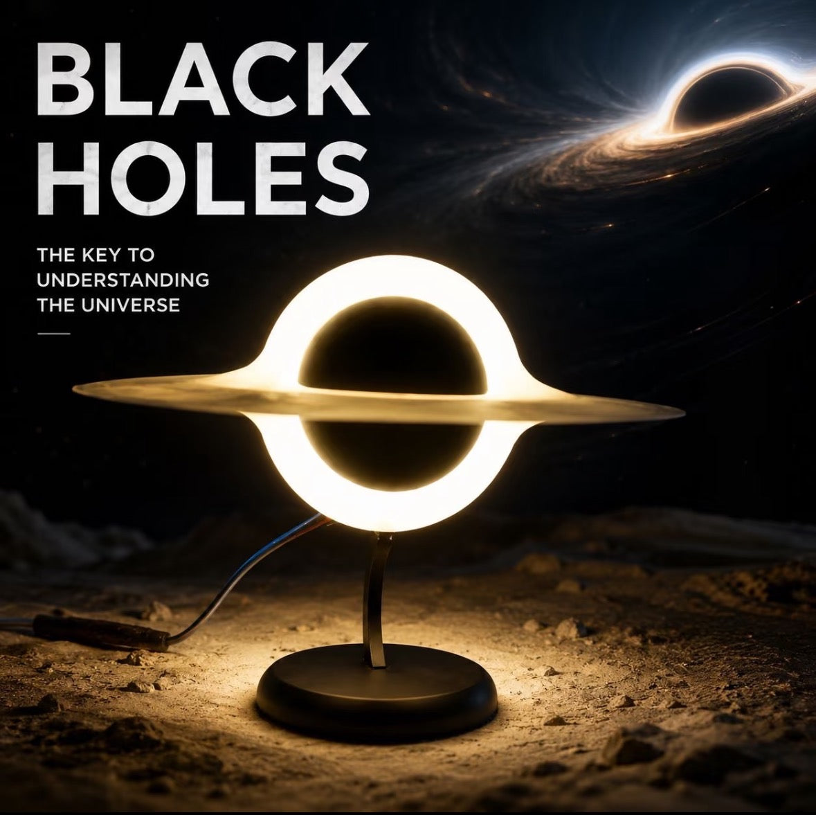 Original design—Event Horizon Black Hole Lamp | Cosmic Ambient Light