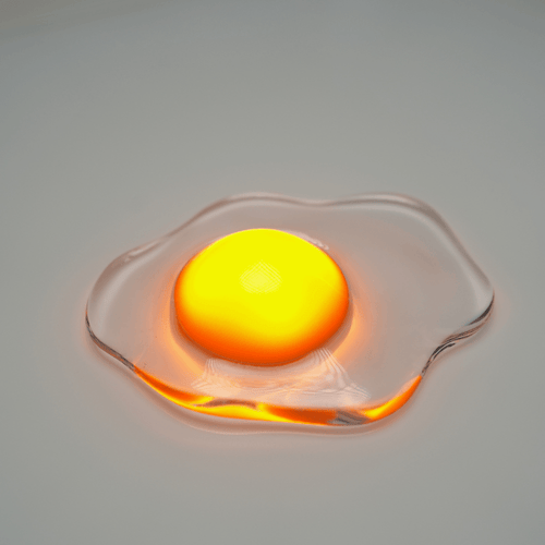Original design – Tap-Activated Fried Egg Night Light