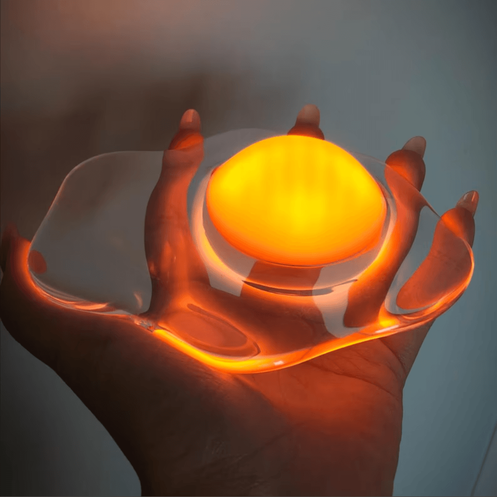 Original design – Tap-Activated Fried Egg Night Light
